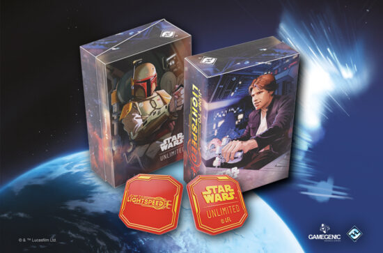 Star Wars™ : Unlimited – Jeton d'initiative et mini-boîte.