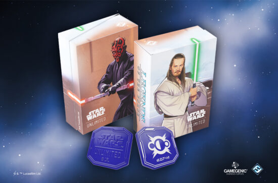 Star Wars™ : Unlimited – Jeton Force et mini-boîte.