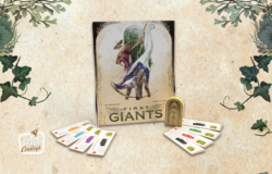 FIRST GIANTS – Mini-extension de jetons de journal et jeton de premier joueur en bois