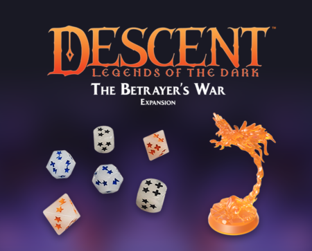 Descent: The Betrayer's War - Exclusive Dice & Miniature