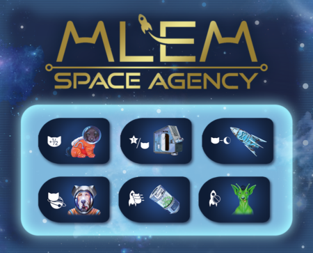 MLEM: Space Agency - BLEP mini expansion: Cosmic Pioneers.
