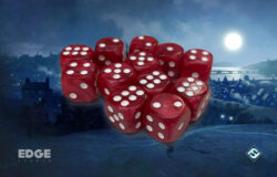 Arkham Horror - Hungering Abyss, 12 exclusive marbled dice