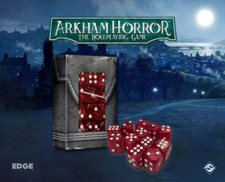 Arkham Horror - Hungering Abyss, 12 exclusive marbled dice