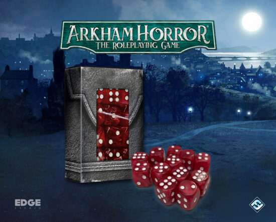 Arkham Horror - Hungering Abyss, 12 exclusive marbled dice