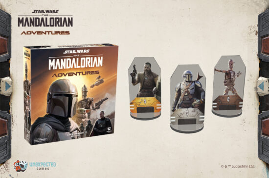 Le Mandalorien™: le jeu d’aventures, 8 pièces en acrylique inspirées des personnages