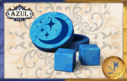 Azul Duel - set de 8 jetons nacrés en acrylique