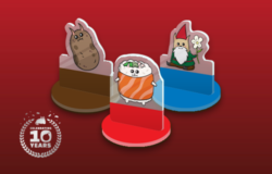 Exploding Kittens – Exclusive acrylic cat meeples