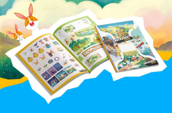 Livre d'activités asmodee Kids : aventures supplémentaires pour les jeunes joueurs