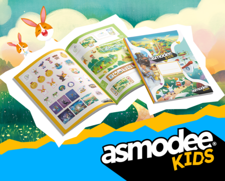 Livre d'activités asmodee Kids : aventures supplémentaires pour les jeunes joueurs