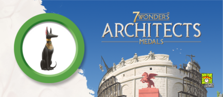 7 Wonders Architects: Medals, ¡la expansión que multiplica la interacción!