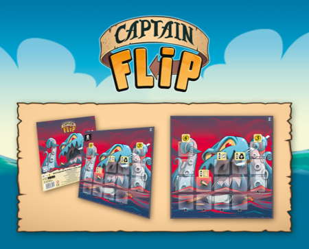 Miniexpansión exclusiva de Captain Flip «En las fauces del Kraken»