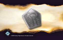 Arkham Horror: Il Gioco di Carte – Segnalino Investigatore in Metallo