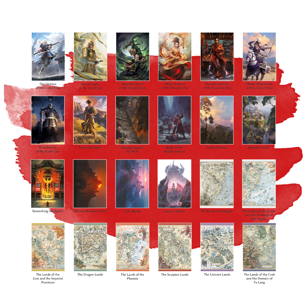 L5R Poster Book on Sale Now! - Legend of the Five Rings