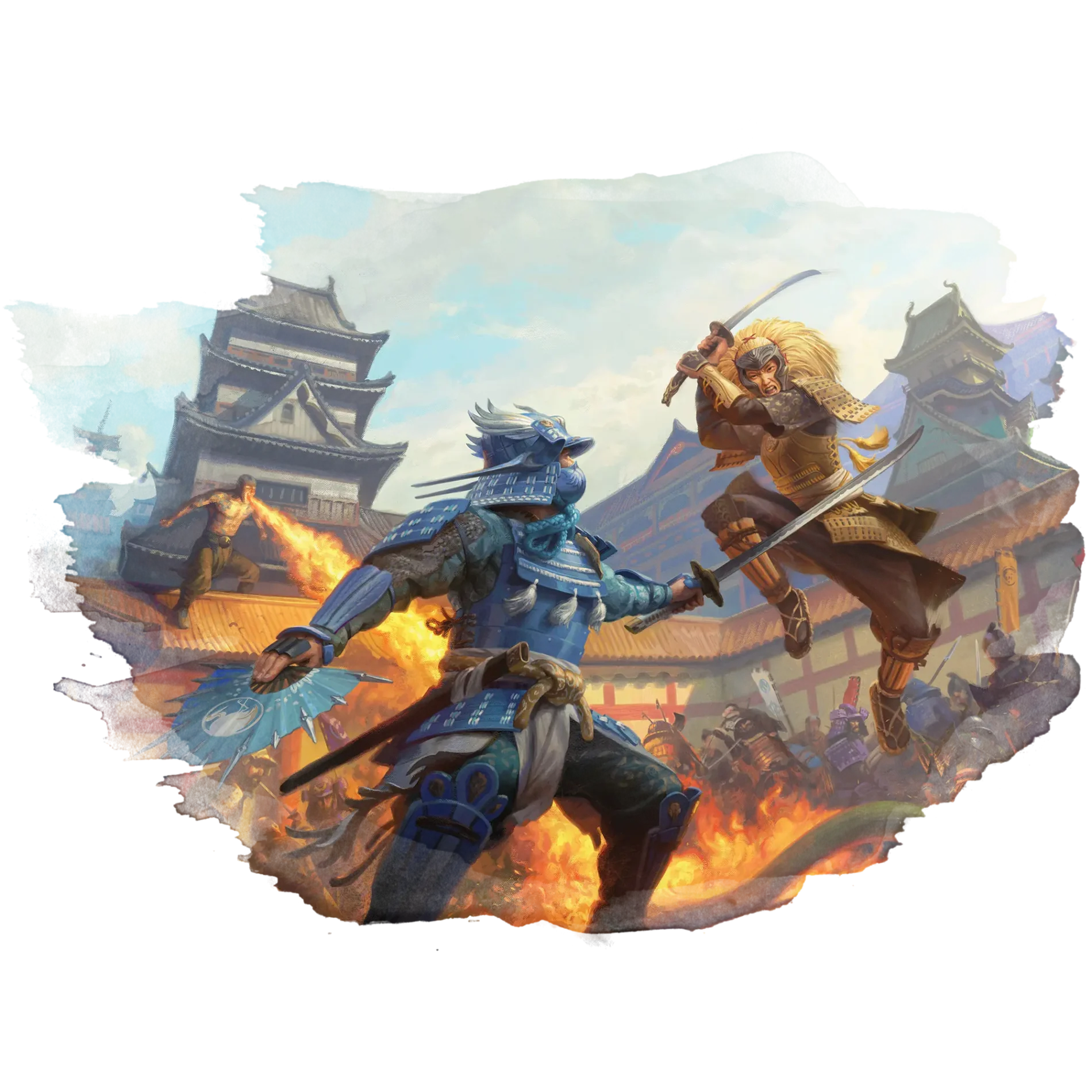 The Crane and Lion battle for control of Toshi Ranbo