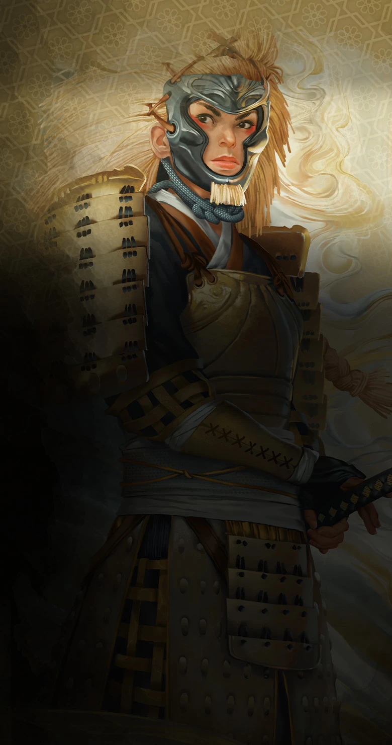 Lion Clan samurai Matsu Tsuko.