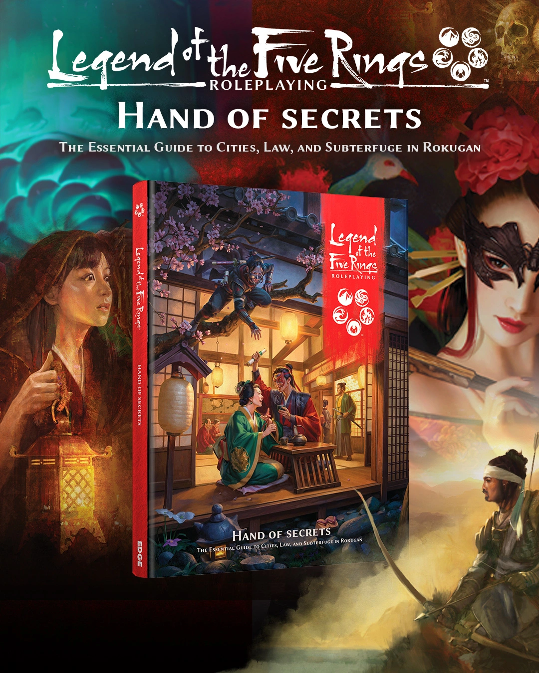 Legend of the Five Rings: The Roleplaying Game, Hand of Secrets sourcebook.