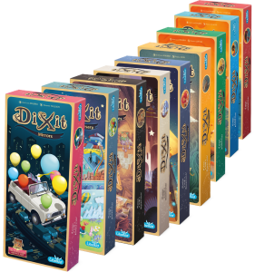 Set of 3 Dixit extensions: Journey + Revelations + Anniversary + 1