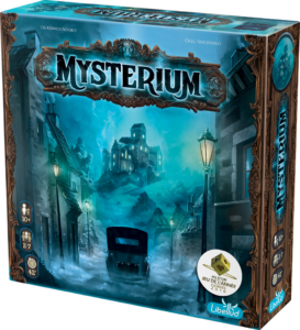 Mysterium Board Game (Base Game) - Enigmatic Cooperative Mystery Game with  Ghostly Intrigue, Fun for Family Game Night, Ages 10+, 2-7 Players, 45