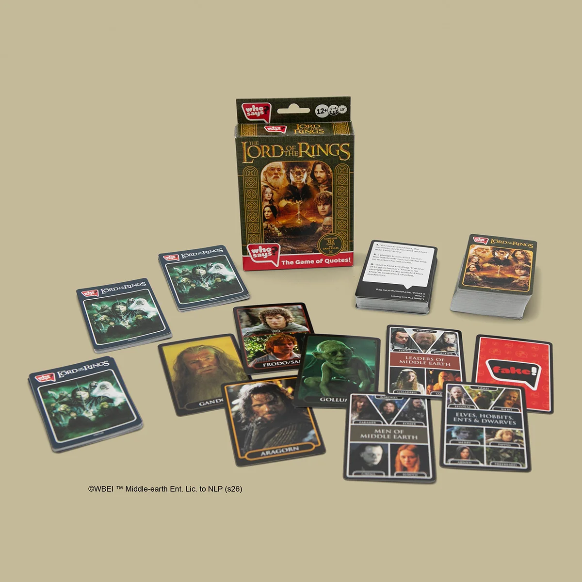 Who Says? The Lord of the Rings Components