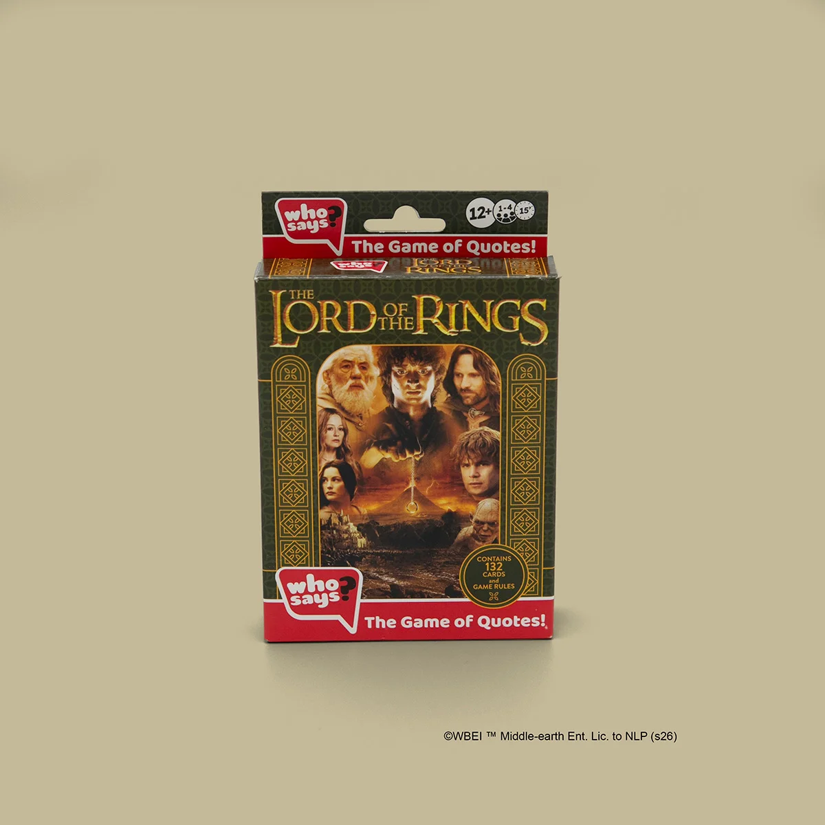 Who Says? The Lord of the Rings Front of Box