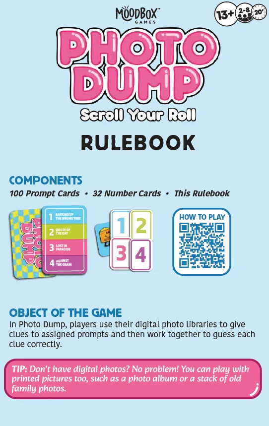 Photo Dump Rules