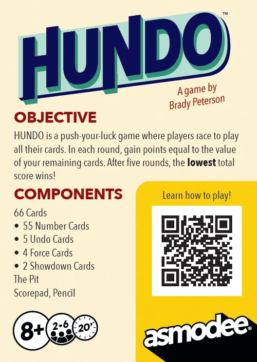 HUNDO Rules