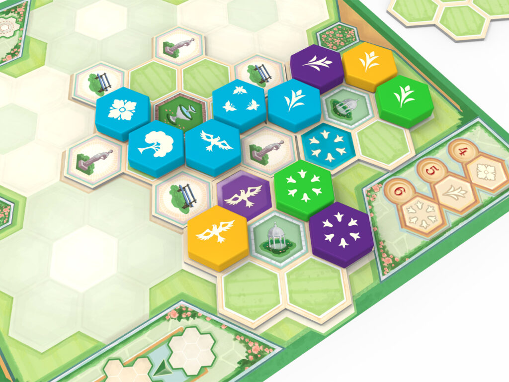 Azul : Le Jardin De La Reine – Jeu De Stratégie Pose De Tuiles, 2-4 Joueurs, Dès 8 Ans, Version Française