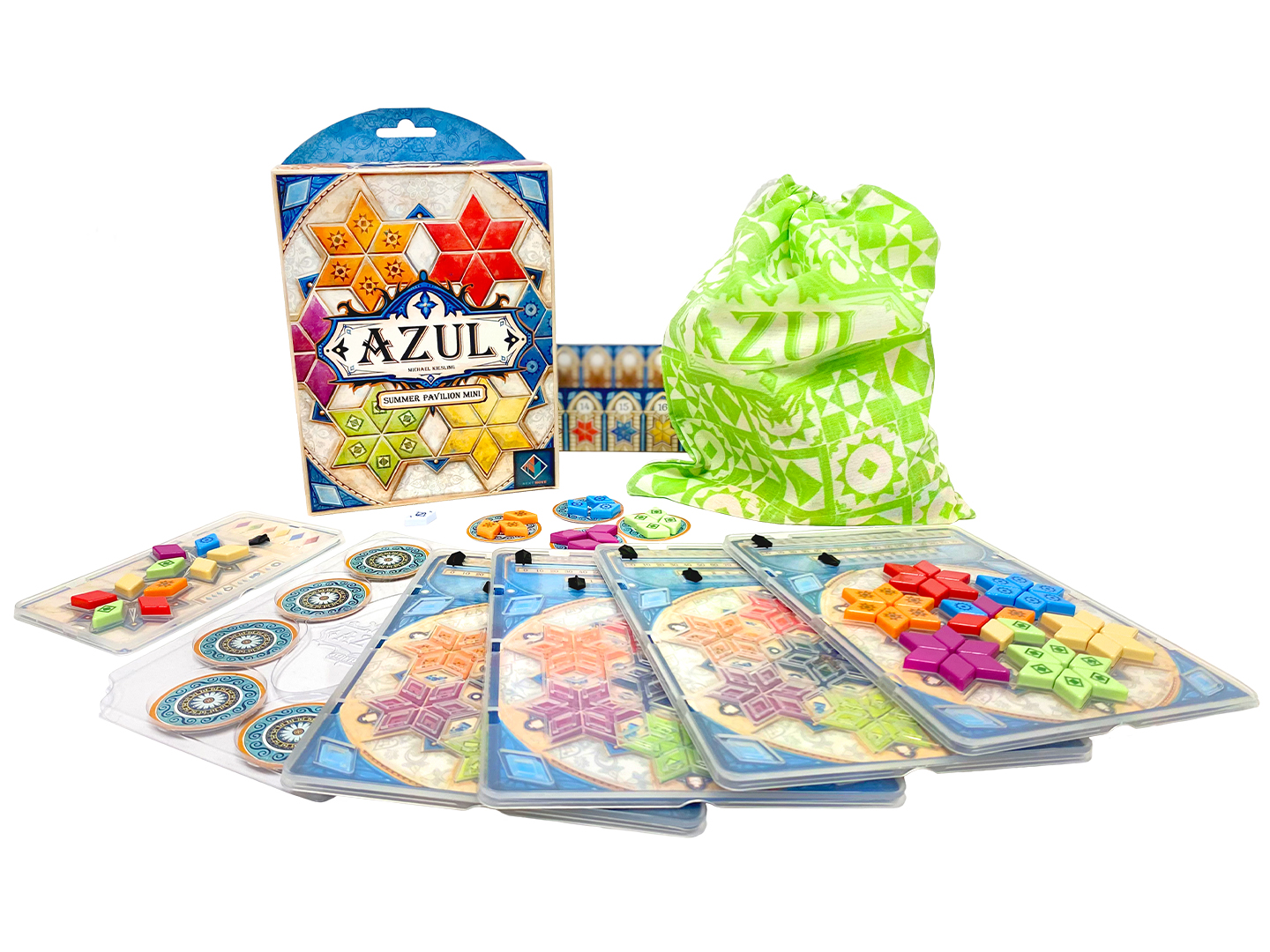 Azul: Summer Pavilion – Glazed Pavilion EXPANSION (Inglese) – 2-4 Giocatori, 30-45 Min