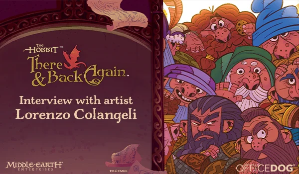 An artist’s journey There and Back Again™ Interview with artist, Lorenzo Colangeli