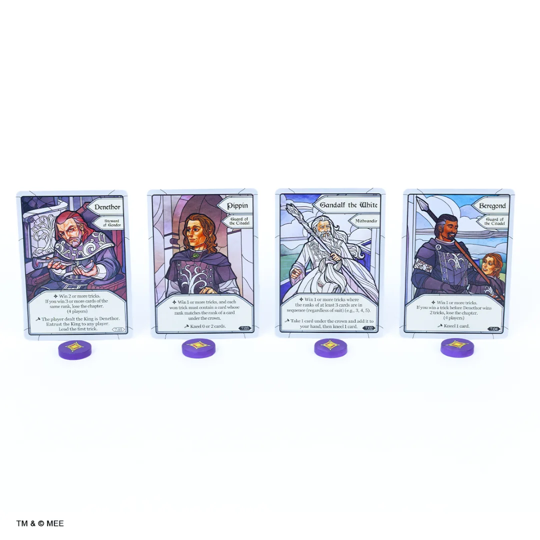 The Return Of The King Trick Taking Game Components