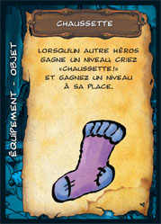 Carte Chaussette
