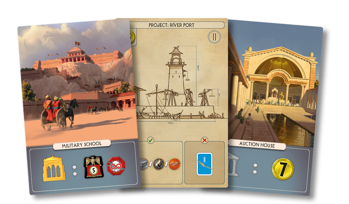 7 Wonders Edifice - The expansion of 7 Wonders - Repos Production