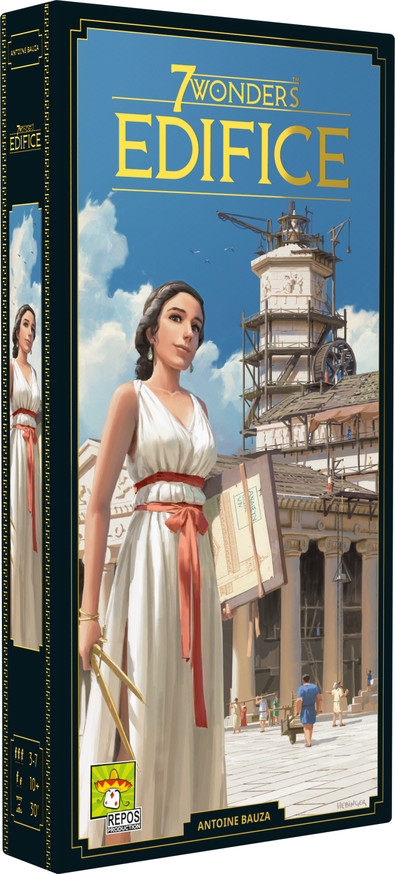 7 Wonders Edifice - The expansion of 7 Wonders - Repos Production