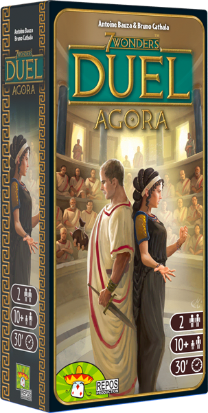 Control the senate with 7 Wonders Duel Agora - Repos Production