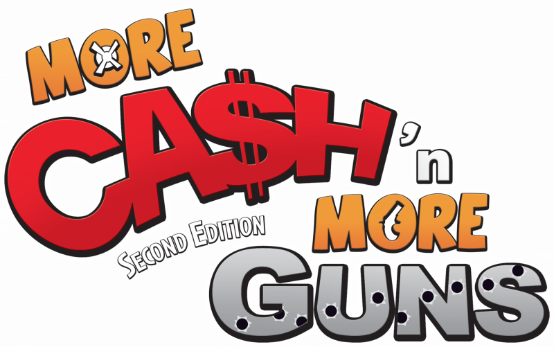 NEUF Extension Cash N Guns Asmodee More Cash'N More Guns REPOS PRODUCTION 