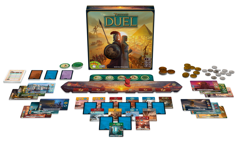 7 Wonders Duel The Essential Two player Game Repos Production