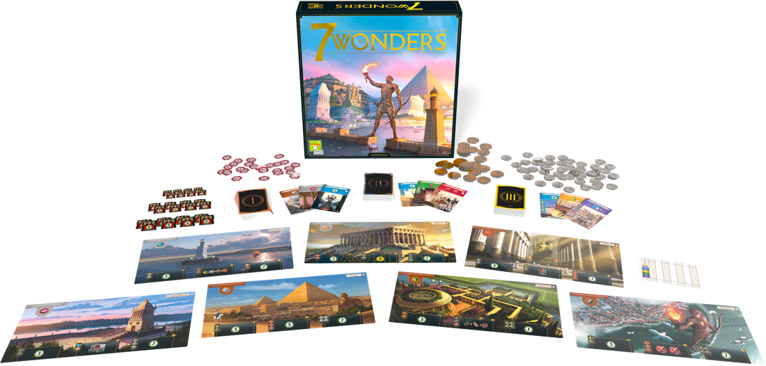 Sevenee - Alternative to 7 Wonders: Duel - Online Board Game