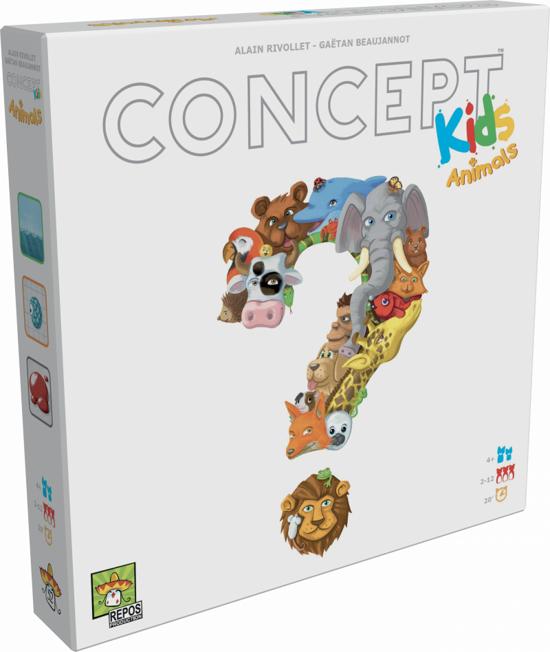 Concept Kids Animals: the version for kids aged 4+ - Repos Production