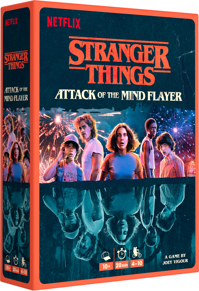 Gioco Da Tavolo Stranger Things: Attack Of The Mind Flayer - Deduzione E Bluff Per 4-10 Giocatori, 10+ Anni