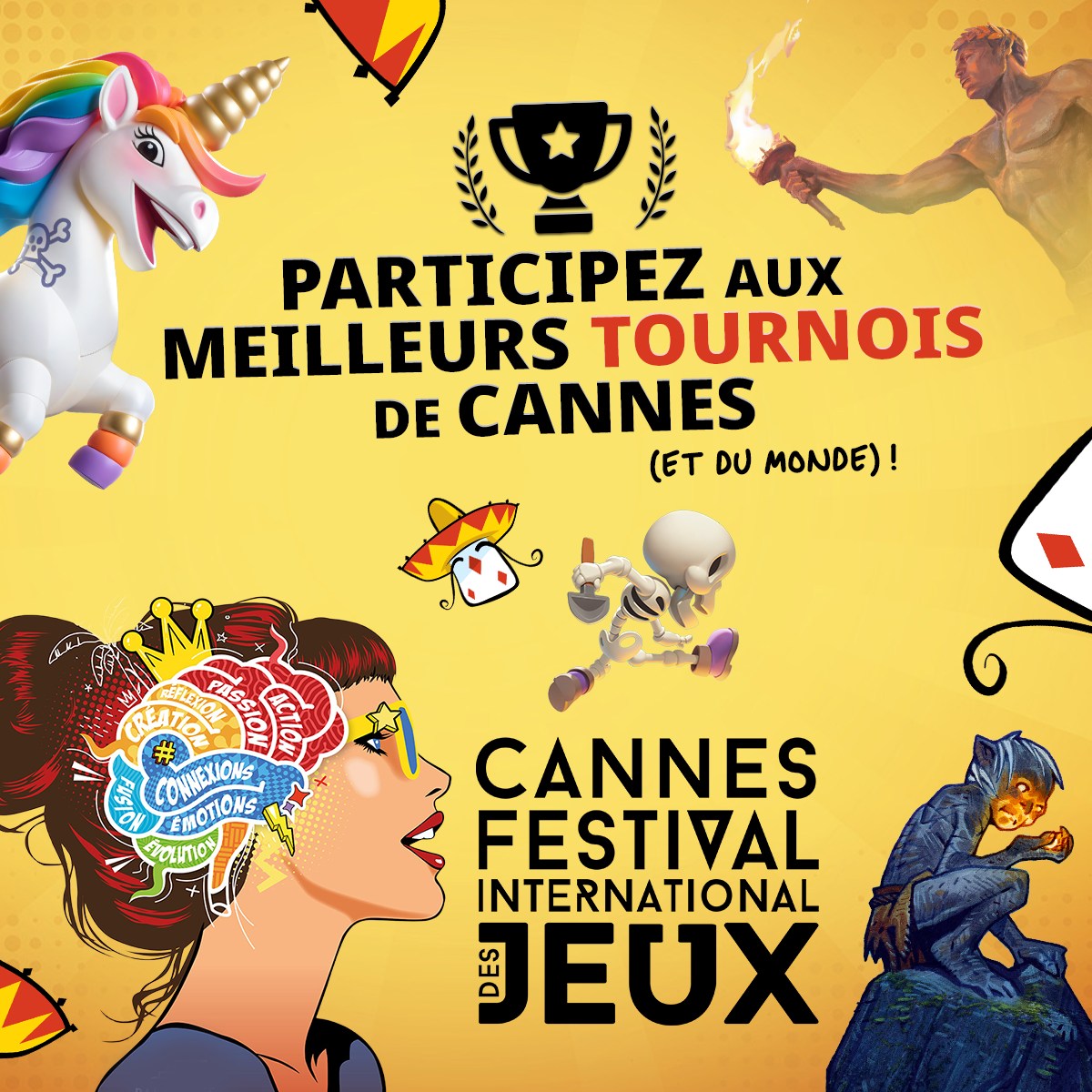 Le FIJ c'est aussi… DES TOURNOIS !