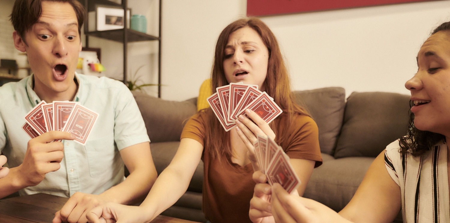 Exploding Kittens spelen