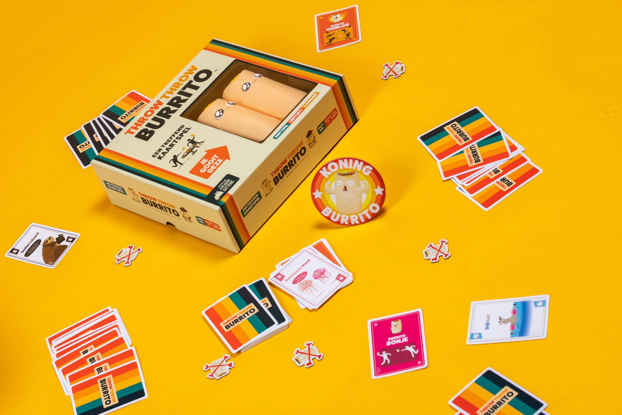 Throw Throw Burrito Kaartspel Unbox Now Hilarische partygame