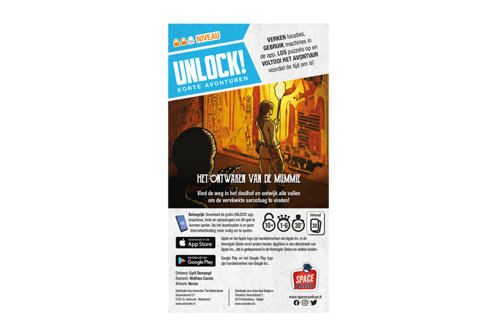 Unlock! Korte Avonturen: Het ontwaken van de mummie