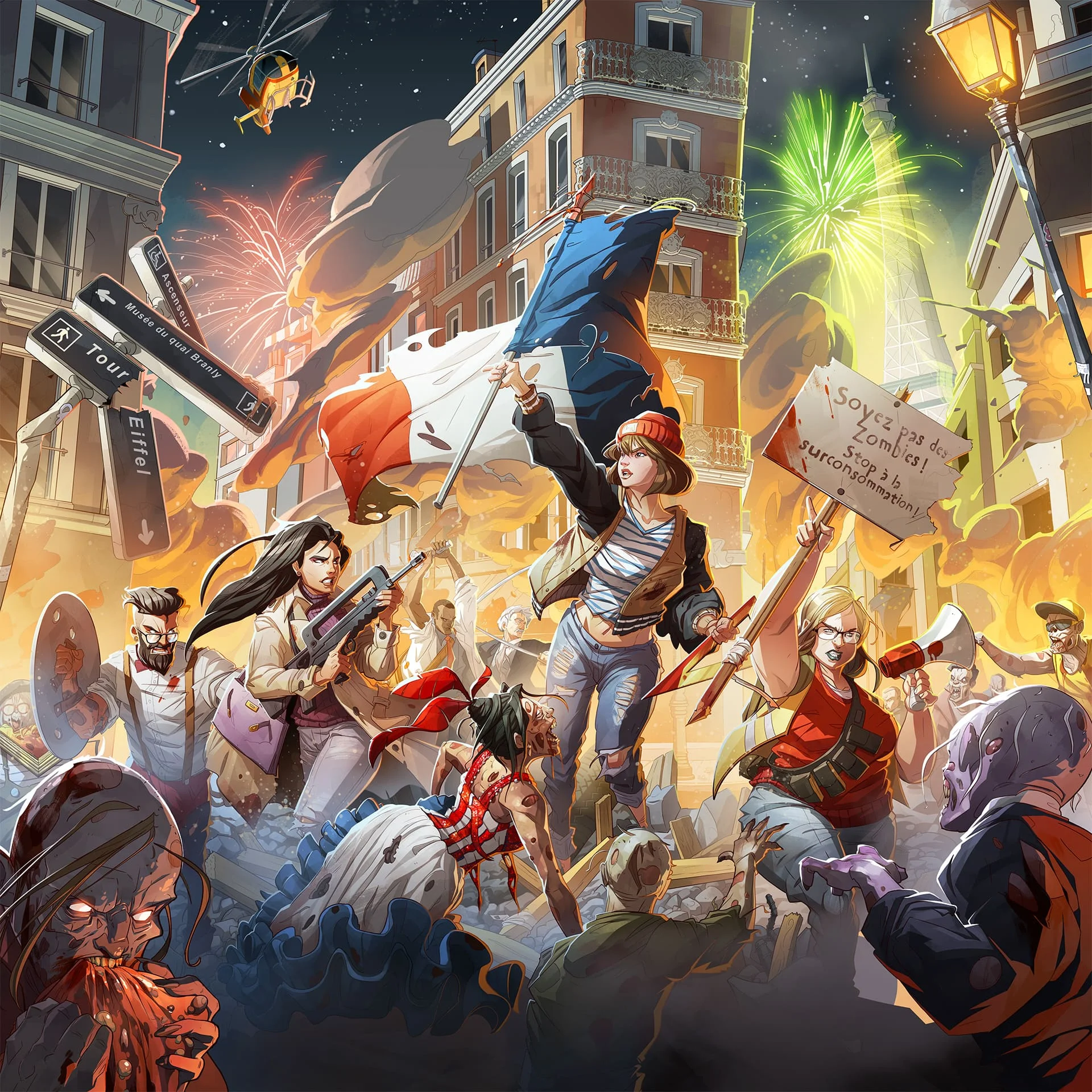 Zombicide Pariz Cover