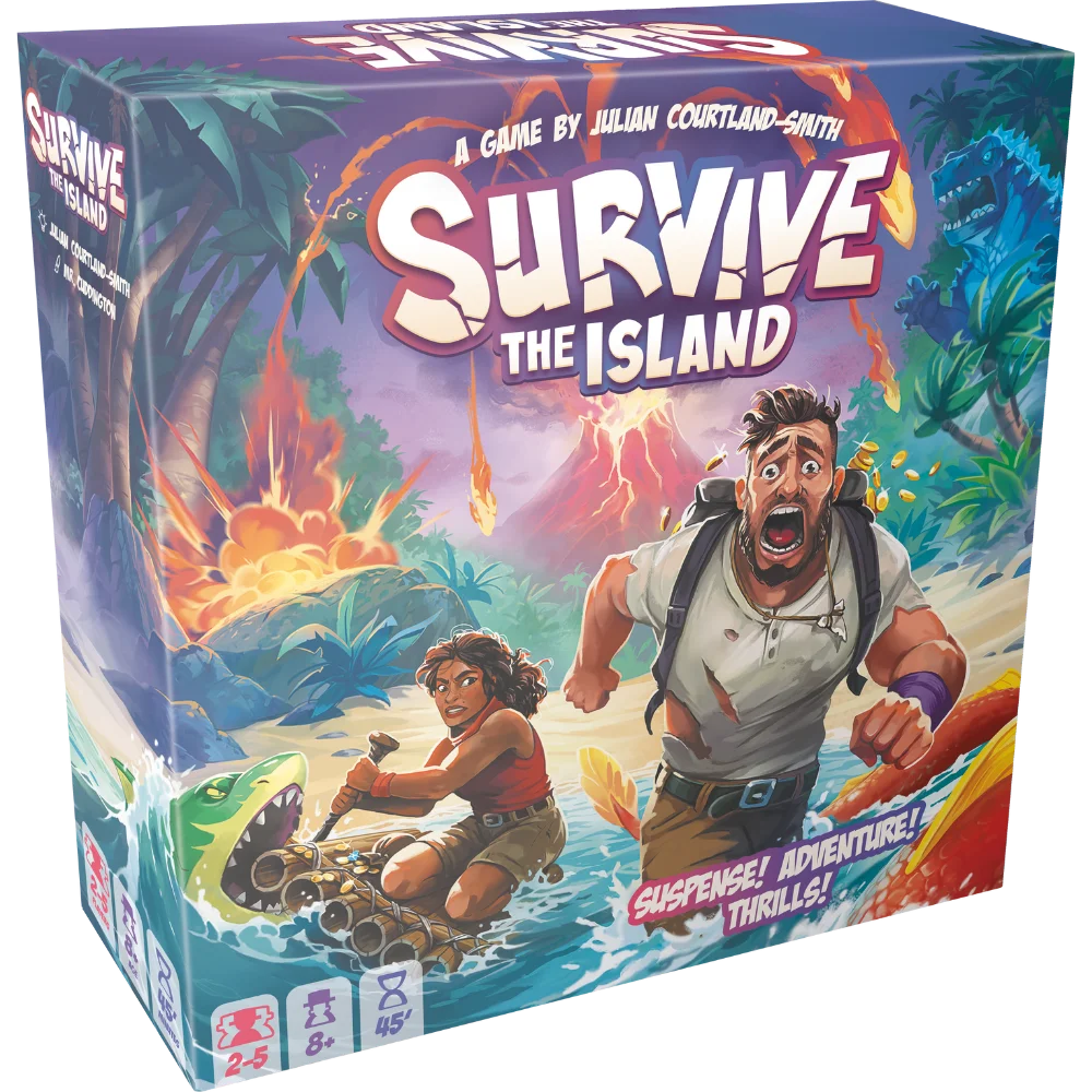 Survive The Island Board Game box
