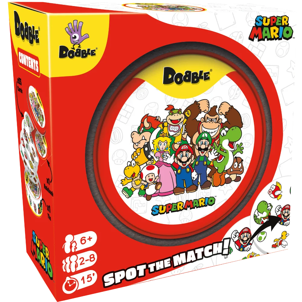 Dobble Super Mario Game Box