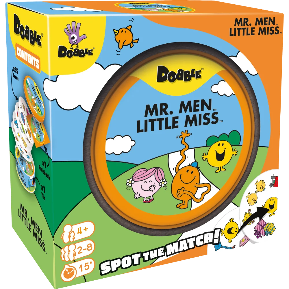 Dobble Mr Men & Little Miss Game Box