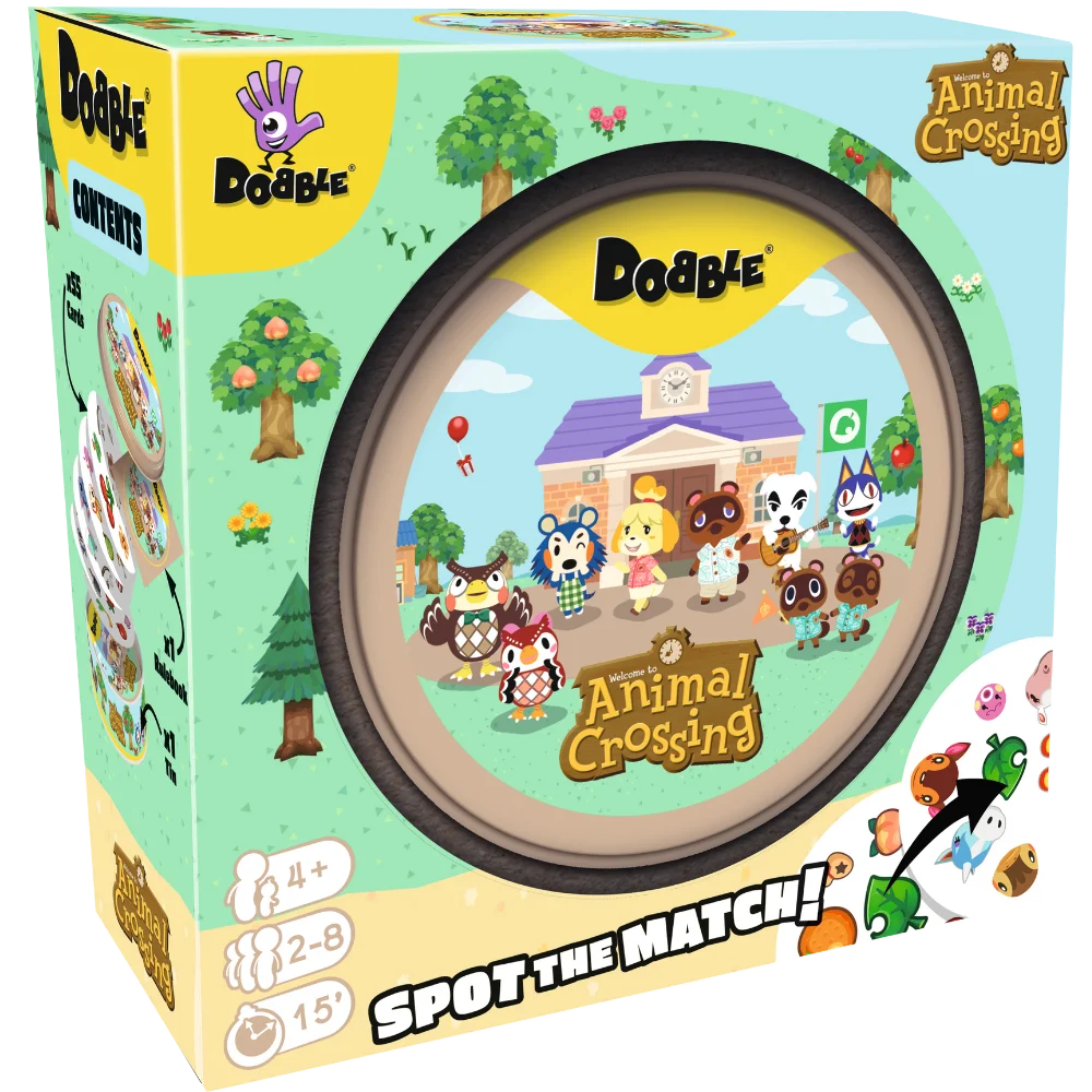 Dobble Animal Crossing Game Box