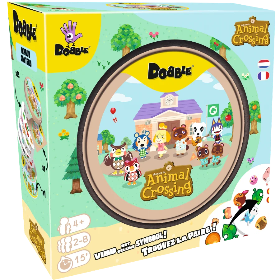 Dobble Animal Crossing boîte du jeu