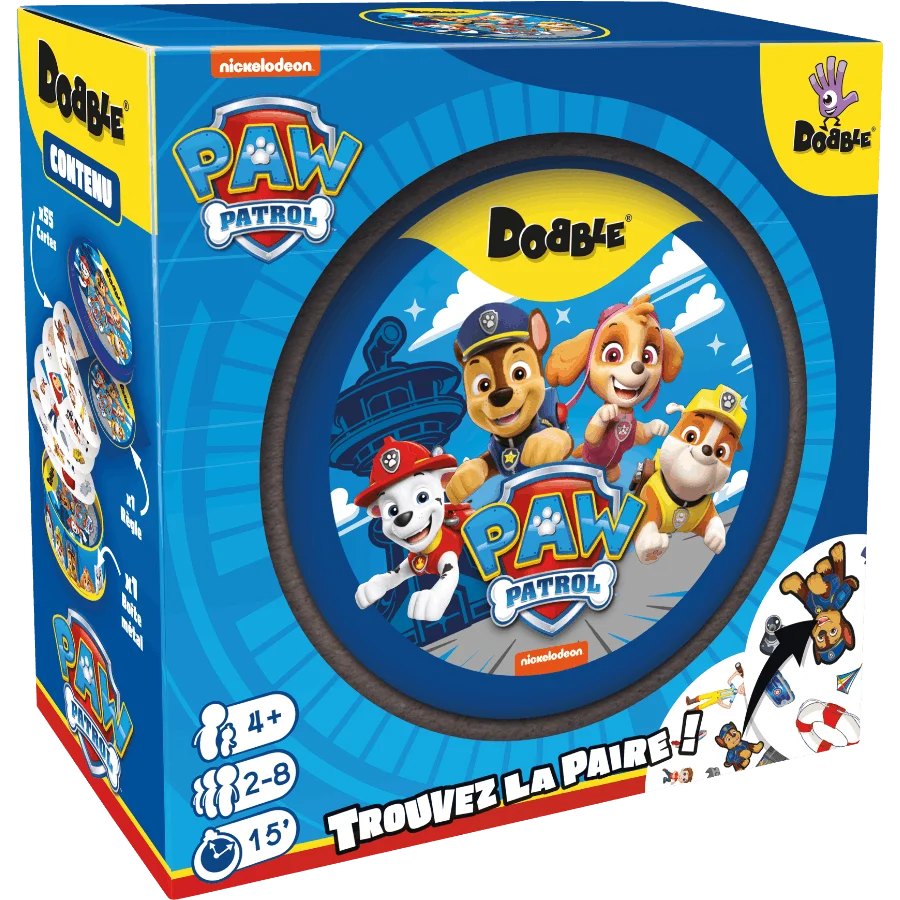 Dobble Pat Patrouille - boîte du jeu